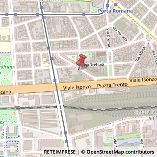 Mappa Via Andrea Palladio, 16, 20135 Milano, Milano (Lombardia)