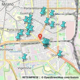 Mappa Via Sannio, 20137 Milano MI, Italia (0.972)