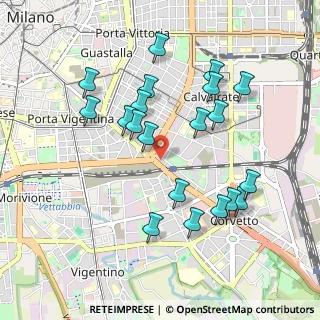 Mappa Via Sannio, 20137 Milano MI, Italia (0.9465)