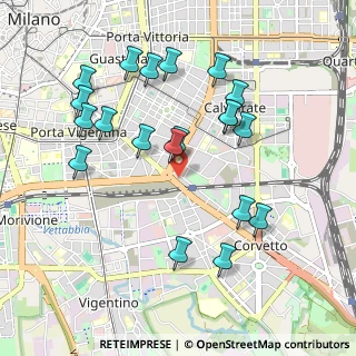 Mappa Via Sannio, 20137 Milano MI, Italia (1.005)