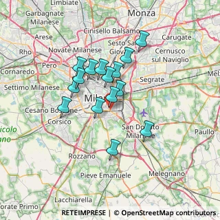 Mappa Via Sannio, 20137 Milano MI, Italia (5.474)