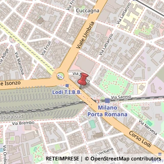 Mappa Corso Lodi, 47, 20139 Milano, Milano (Lombardia)