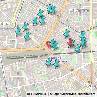 Mappa Via Sannio, 20137 Milano MI, Italia (0.561)