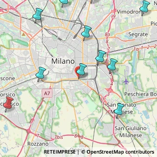 Mappa Corso Lodi, 20137 Milano MI, Italia (5.71455)