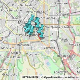 Mappa Via Sannio, 20137 Milano MI, Italia (1.3725)