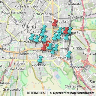 Mappa Via Sannio, 20137 Milano MI, Italia (1.299)