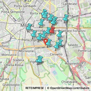 Mappa Via Sannio, 20137 Milano MI, Italia (1.57789)