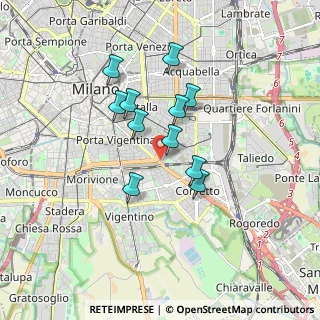 Mappa Via Sannio, 20137 Milano MI, Italia (1.38)