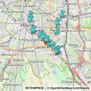 Mappa Via Sannio, 20137 Milano MI, Italia (1.45071)