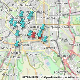 Mappa Piazzale Lodi, 20137 Milano MI, Italia (1.91267)