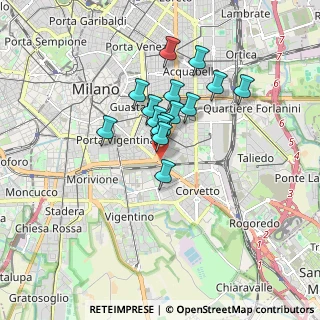 Mappa Via Sannio, 20137 Milano MI, Italia (1.28133)