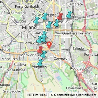 Mappa Via Sannio, 20137 Milano MI, Italia (1.69917)