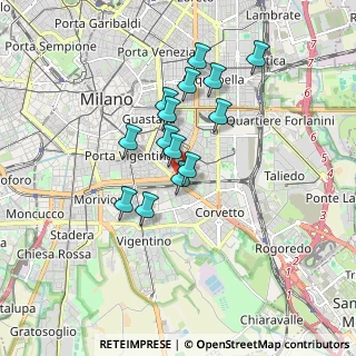 Mappa Via Sannio, 20137 Milano MI, Italia (1.39429)