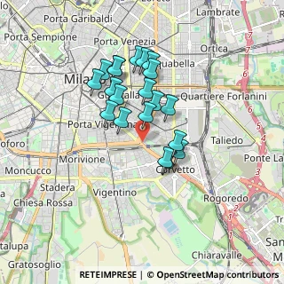 Mappa Via Sannio, 20137 Milano MI, Italia (1.4125)