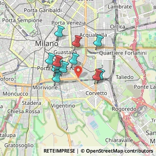 Mappa Piazzale Lodi, 20137 Milano MI, Italia (1.3625)