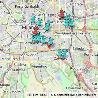 Mappa Piazzale Lodi, 20137 Milano MI, Italia (1.758)