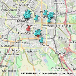 Mappa Piazzale Lodi, 20137 Milano MI, Italia (1.86357)