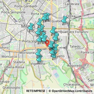 Mappa Via Sannio, 20137 Milano MI, Italia (1.2675)