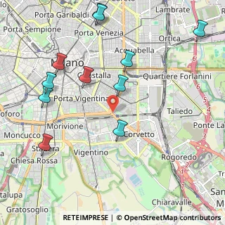 Mappa Via Sannio, 20137 Milano MI, Italia (2.43182)