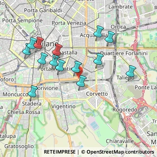Mappa Piazzale Lodi, 20137 Milano MI, Italia (1.97214)