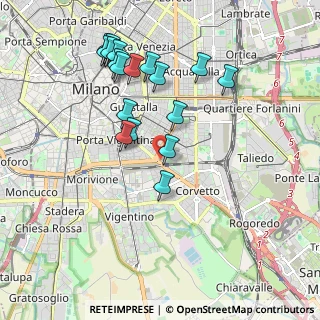 Mappa Via Sannio, 20137 Milano MI, Italia (1.96667)