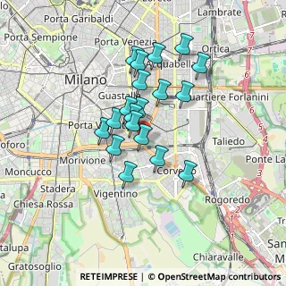Mappa Via Sannio, 20137 Milano MI, Italia (1.35789)