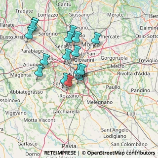 Mappa Via Sannio, 20137 Milano MI, Italia (13.56438)