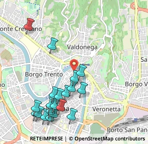 Mappa Via Pietà Vecchia, 37121 Verona VR, Italia (1.155)