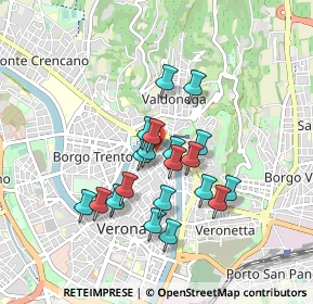 Mappa Via Pietà Vecchia, 37121 Verona VR, Italia (0.7205)