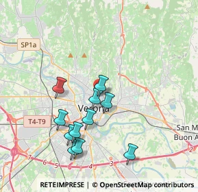 Mappa Vicolo Accoliti, 37121 Verona VR, Italia (3.54727)