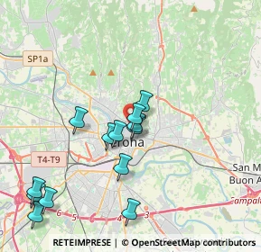 Mappa Via Pietà Vecchia, 37121 Verona VR, Italia (3.90308)