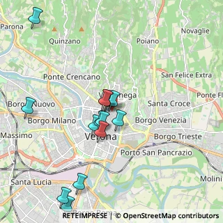 Mappa Vicolo Accoliti, 37121 Verona VR, Italia (1.885)