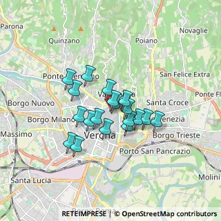 Mappa Vicolo Accoliti, 37121 Verona VR, Italia (1.21)