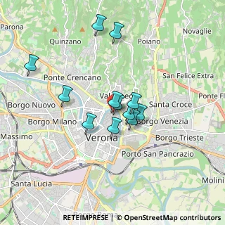 Mappa Via Pietà Vecchia, 37121 Verona VR, Italia (1.41417)
