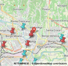Mappa Via Pietà Vecchia, 37121 Verona VR, Italia (2.61636)