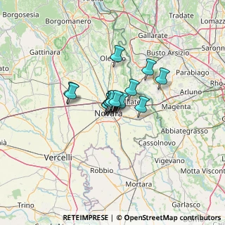 Mappa Str. Privata Vallauri, 28100 Novara NO, Italia (6.87214)