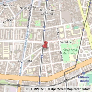 Mappa Corso San Gottardo, 51, 20136 Milano, Milano (Lombardia)