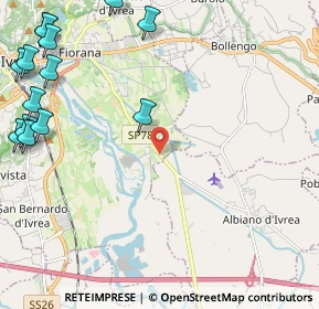 Mappa Torre Balfredo, 10015 Ivrea TO, Italia (3.27429)