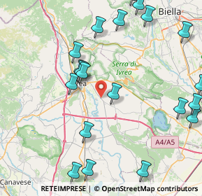 Mappa Torre Balfredo, 10015 Ivrea TO, Italia (10.303)