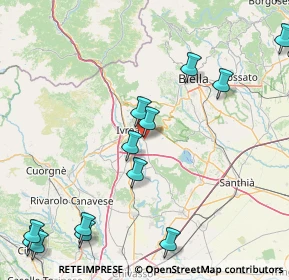 Mappa Torre Balfredo, 10015 Ivrea TO, Italia (23.64467)