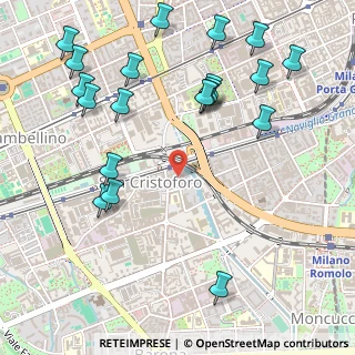 Mappa Via Andrea Ponti, 20143 Milano MI, Italia (0.647)