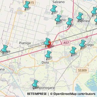 Mappa Via Roncoduro, 30030 Cazzago VE, Italia (6.21643)