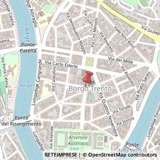 Mappa Via Mario Todeschini,  35, 37126 Verona, Verona (Veneto)