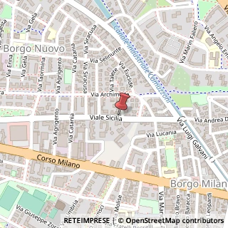 Mappa Viale Sicilia, 98/A, 37138 Verona, Verona (Veneto)