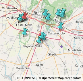 Mappa Via Don Luigi Sturzo, 25010 Montirone BS, Italia (7.71533)