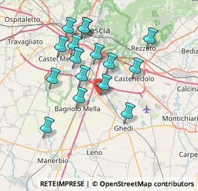 Mappa Via Don Luigi Sturzo, 25010 Montirone BS, Italia (6.75313)