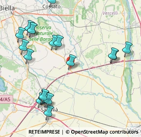 Mappa Crocicchio, 13030 Formigliana VC, Italia (9.944)