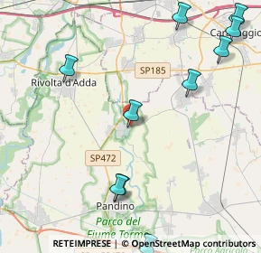 Mappa Via Berinzaga, 26020 Agnadello CR, Italia (5.73182)