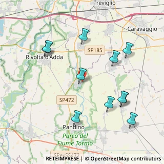 Mappa Via Berinzaga, 26020 Agnadello CR, Italia (4.35636)