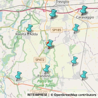 Mappa Via Berinzaga, 26020 Agnadello CR, Italia (5.67)